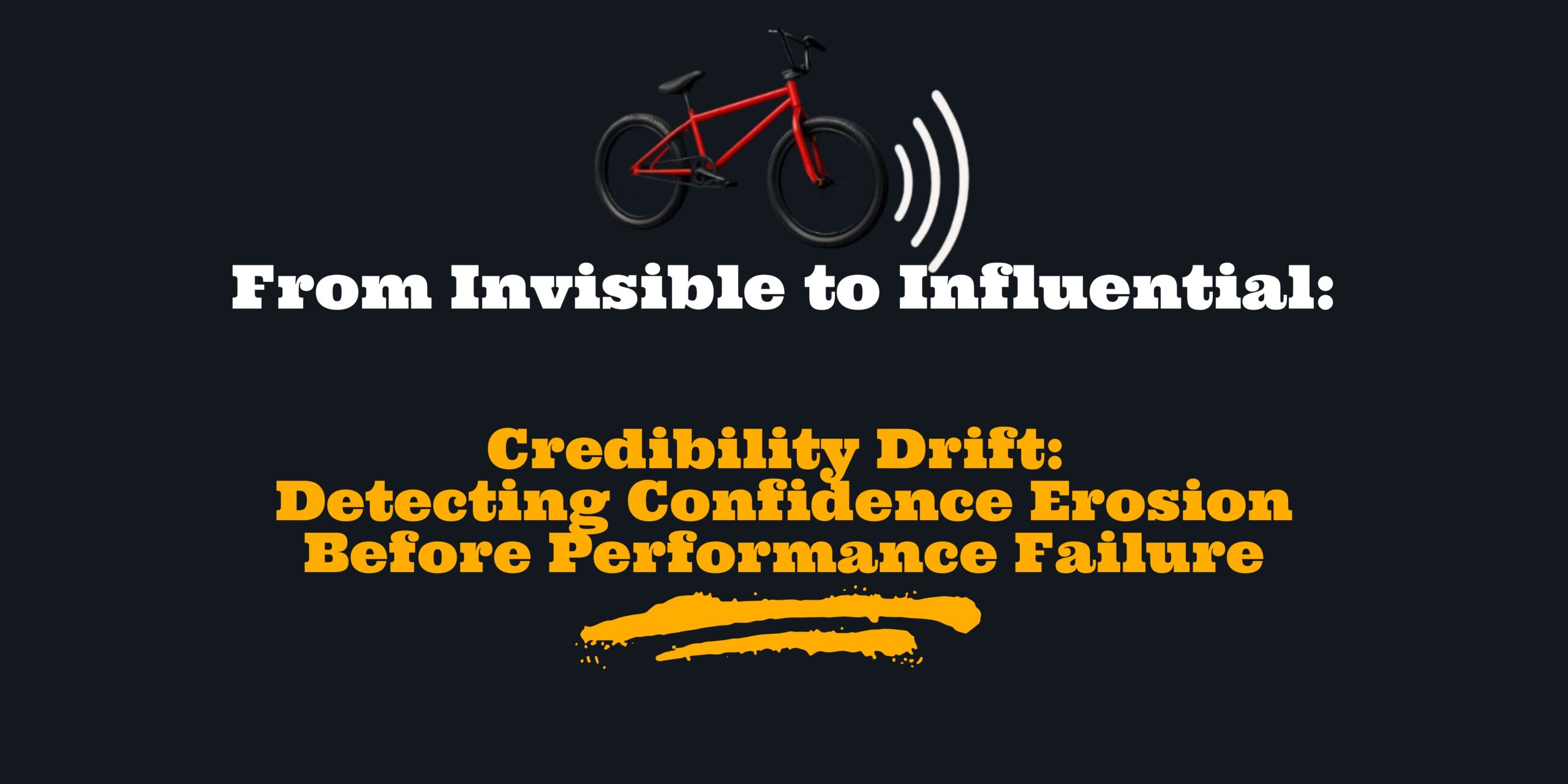 Credibility Drift: Detecting Confidence Erosion Before Performance Failure